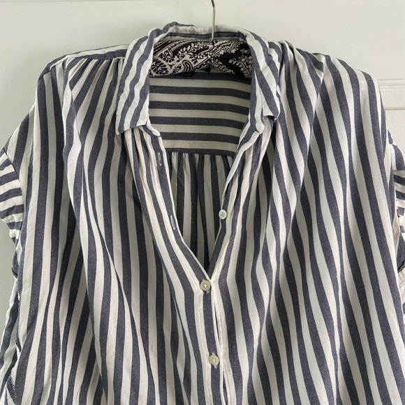 Madewell button up shirt - Madewell striped button down - Picture 2 of 3